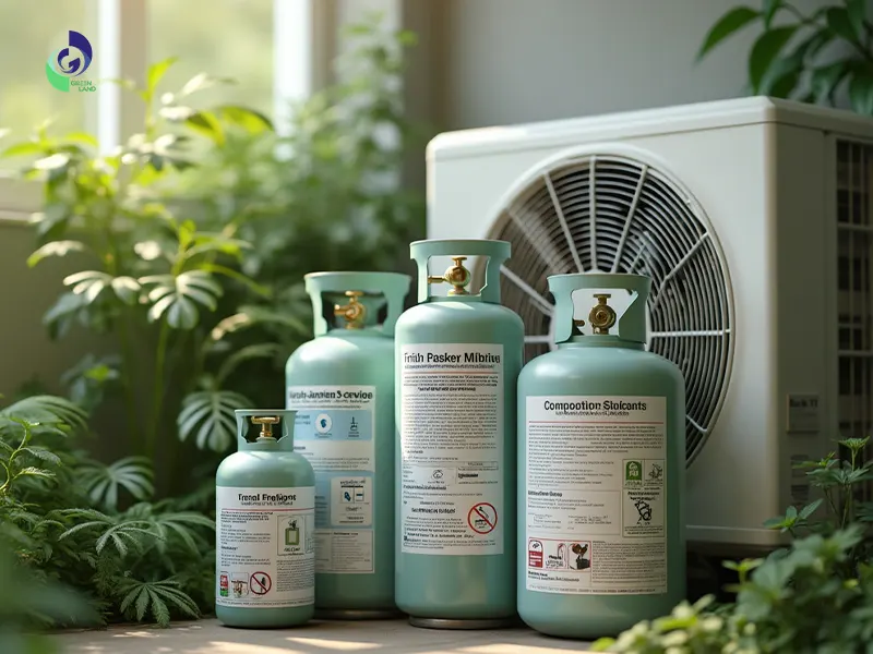 انواع گاز کولر گازی