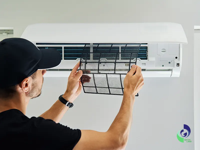 تمیز کردن کولر گازی