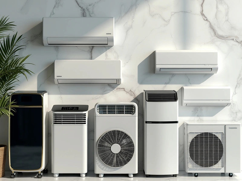 انواع کولر گازی گرین