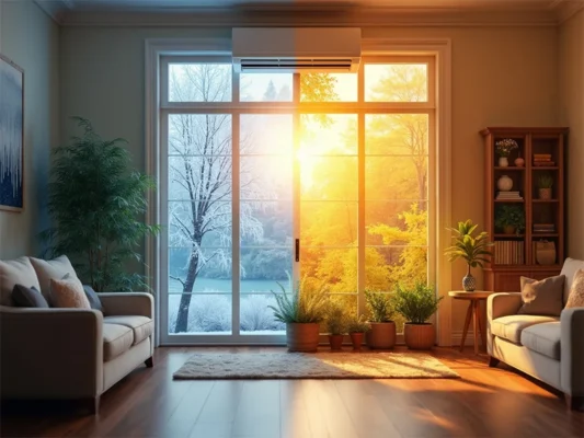 داکت اسپلیت در تابستان و زمستان